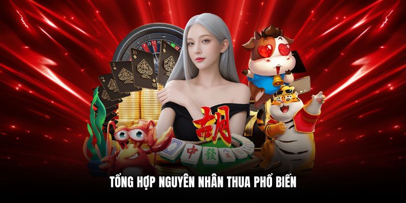 Tổng hợp nguyên nhân thua phổ biến